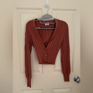 aritzia size xs wilfred cardigan pink